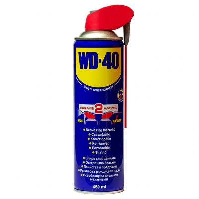 WD-40 Multispray, kenspray, 450ml SmartStraw fejjel Autpols alkatrsz vsrls, rak